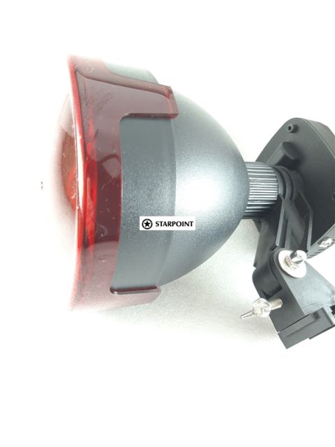 Rechargeable LED Scope Mounted Spot Light, Handheld Spotlight for Hunting 2500 Lumens 150mm