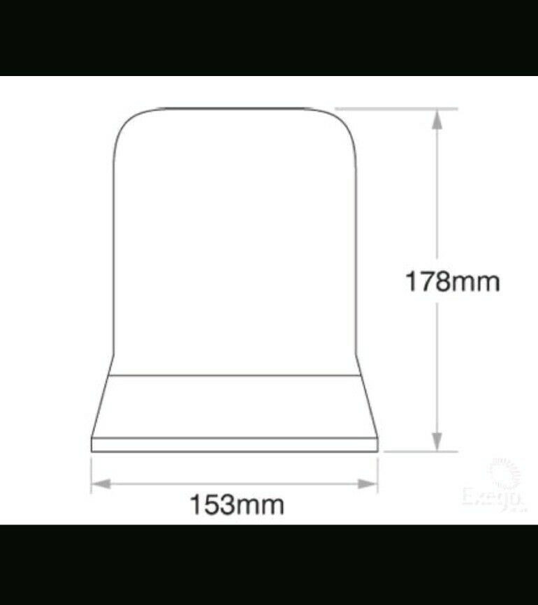 Amber Beacon Halogen