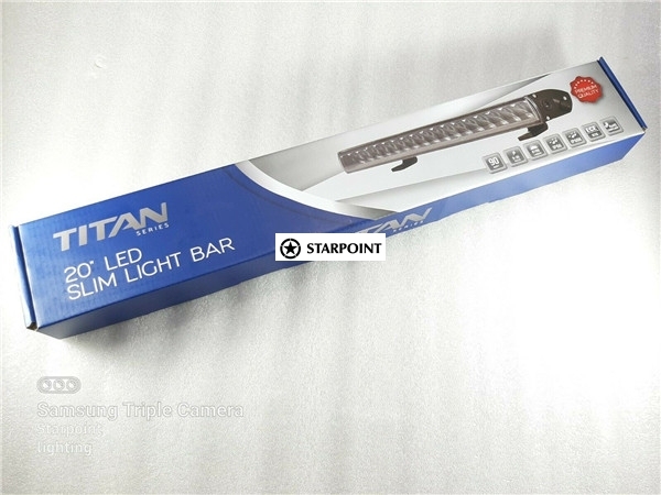 Titan Lighting 20 Inch Slim Light bar, 90w Combo beam LV9112 Single Row LED Light Bar