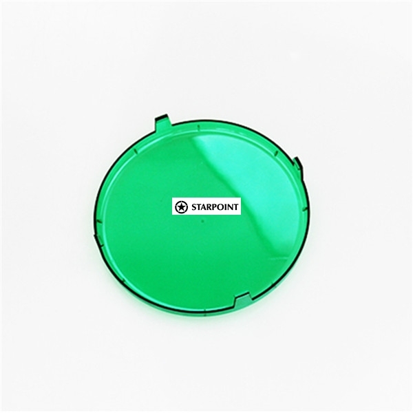 Green Spotlight Filter Cover 125mm for LED Handheld Spotlight and  Scope Mounted Light