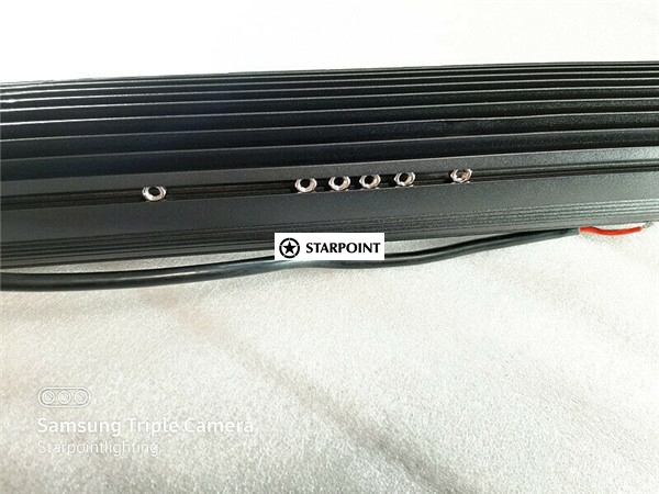 31 inch Dual LED Light Bar Auto, Double Row LED Driving Light Bar with Adjustable Mounts for Car