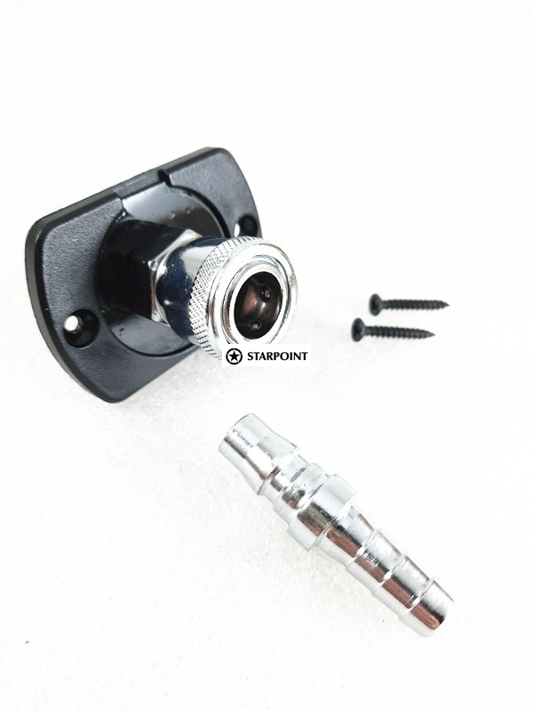 Flush Mount Air Fitting Kit Male and Female Fittings for On Board