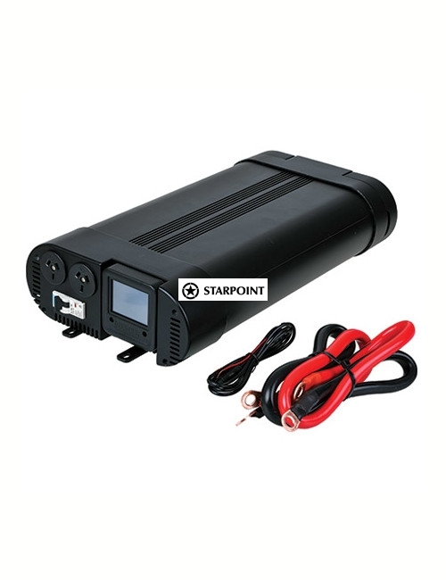 New Thunder 2000W Power Inverter Removable 2.4-inch Bluetooth colour LCD display with touch screen