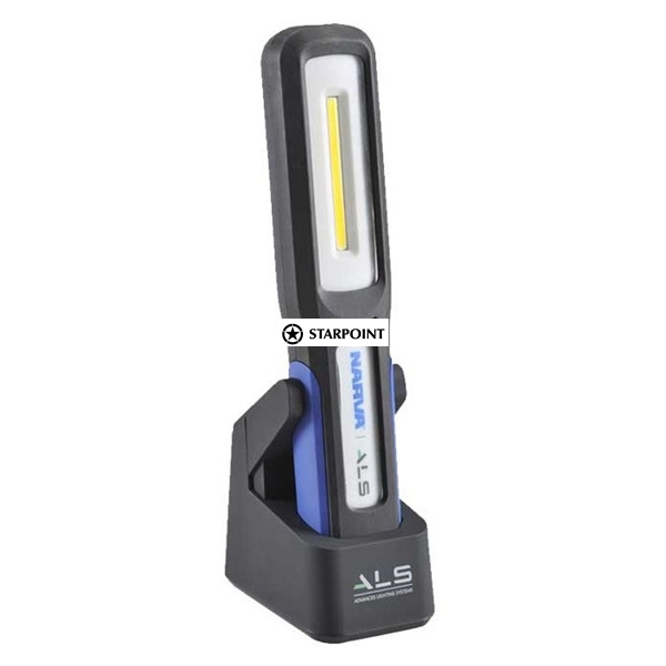 Narva 71462 LED Inspection Light Rechargeable LED Work Ligh with Dock 500 Lumens