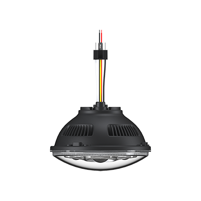 7 Inch Projector Type Headlight, High beam only Position Lamp, ECE R112 Class-B Compliant Weldex