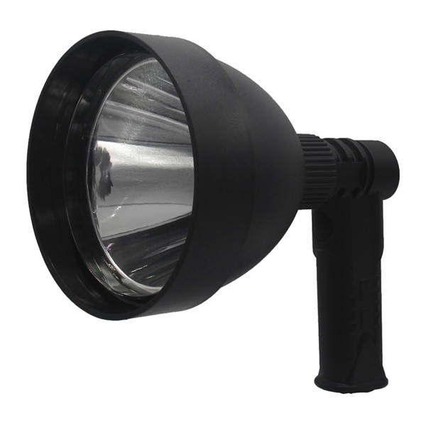 Powerful 150mm Rechargeable Handheld Spotlight for Hunting, 2500 Lumens LED Hunting Light for Camping,Hiking