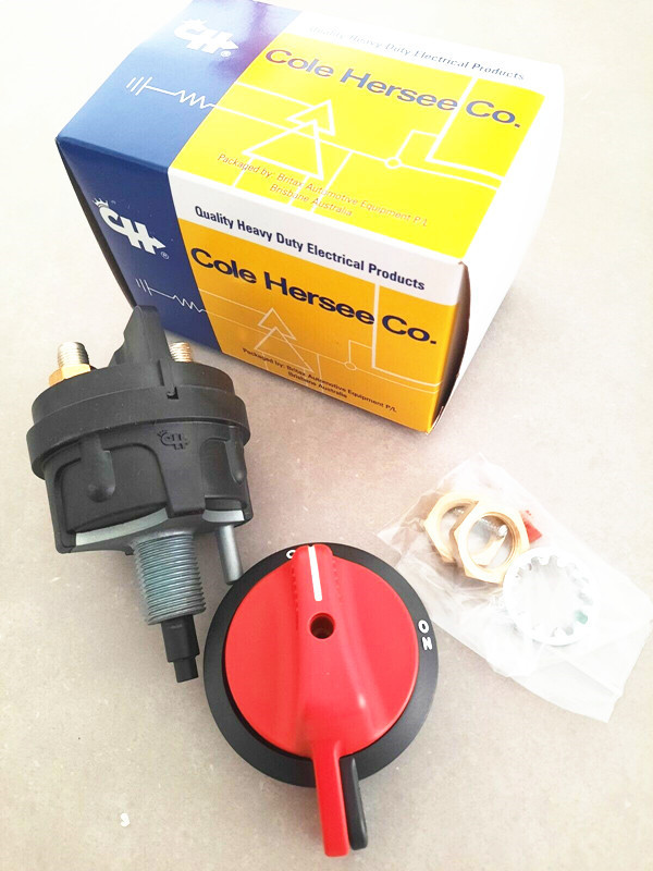 Battery Master Switch 75920 SPST On/Off Cole Hersee Isolator 300A @ 12v Lockable