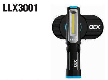 OEX LED Inspection Light & Magnetic Wireless Charging 300LM COB Li-polymer Battery