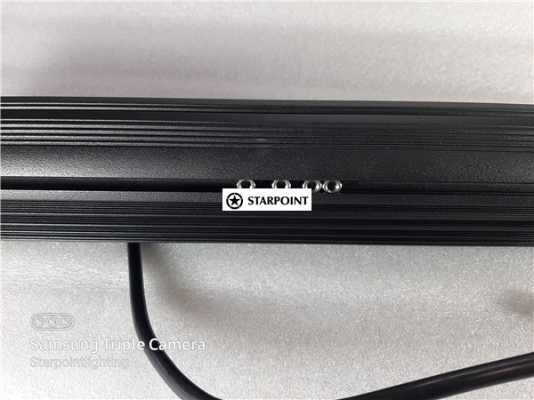 Starpoint 17 Inch LED Driving Light Bar Kits, 4X4 Offroad Driving Light Bar + Number plate bracket + Wire harness