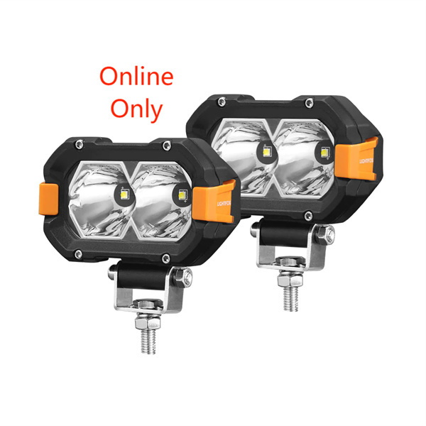 Lightfox 4Inch LED Light Bar 1 Lux @ 393m IP68 Rating 4,600 Lumens - 5 years Warranty