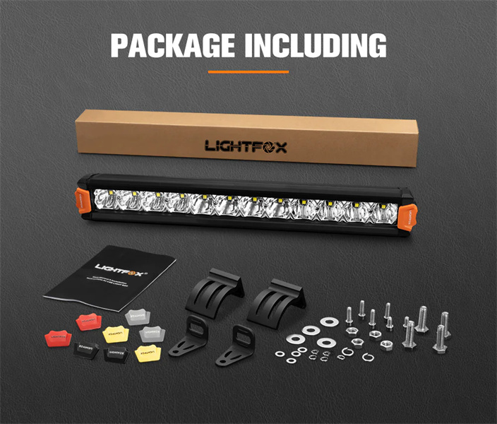 Lightfox Vega Series 14inch LED Light Bar 1 Lux @ 319M IP68 Rating 7,548 Lumens - 5 Years Warranty