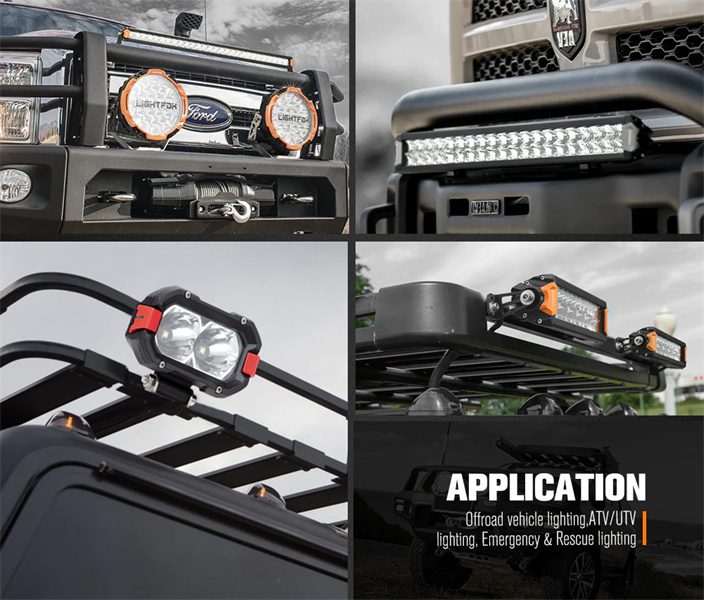 Lightfox Vega Series 40inch LED Light Bar 1 Lux @ 611M IP68 Rating 25,160 Lumens - 5 Years Warranty