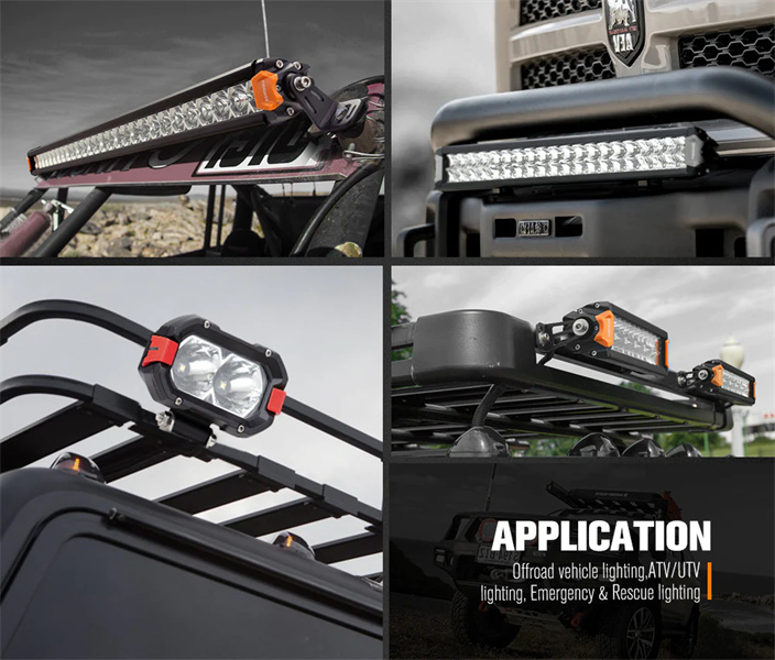 Lightfox Rigel Series 20inch LED Light Bar 1 Lux @ 509M IP68 Rating 15,096 lumens - 5 years warranty