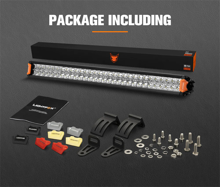 Lightfox Rigel Series 30inch LED Light Bar 1 Lux @ 612M IP68 Rating 22,644 - 5 years warranty