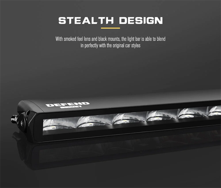 Defend Indust 30inch LED LIGHT BAR 1 Lux @ 540M IP68 Rating 7,785 Lumens --5 Years Warranty