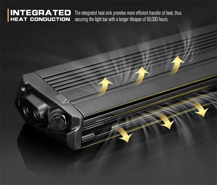 Defend Indust 38inch LED LIGHT BAR 1 Lux @ 720M IP68 Rating 9,045 Lumens - 5 years warranty