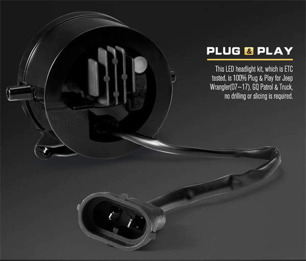 Defend Indust LED Driving Light 1,600lm (pair) - 5 Years Warranty