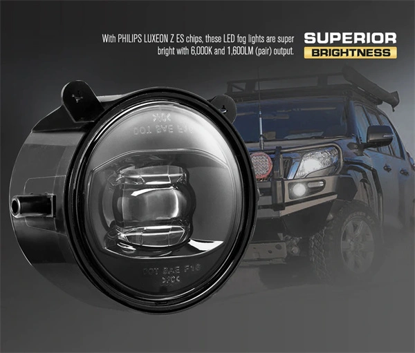 Defend Indust LED Driving Light 1,600lm (pair) - 5 Years Warranty