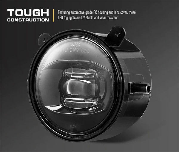 Defend Indust LED Driving Light 1,600lm (pair) - 5 Years Warranty