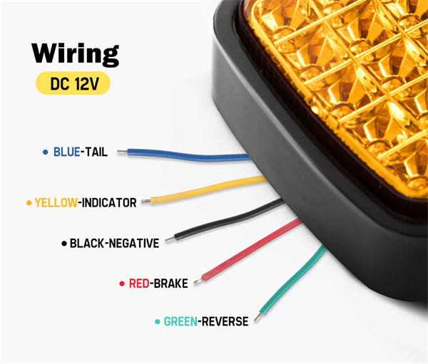 2x LED Tail Lights Stop Indicator Reverse 12V Ute Trailer Caravan Truck Boat ADR - 3 years warranty