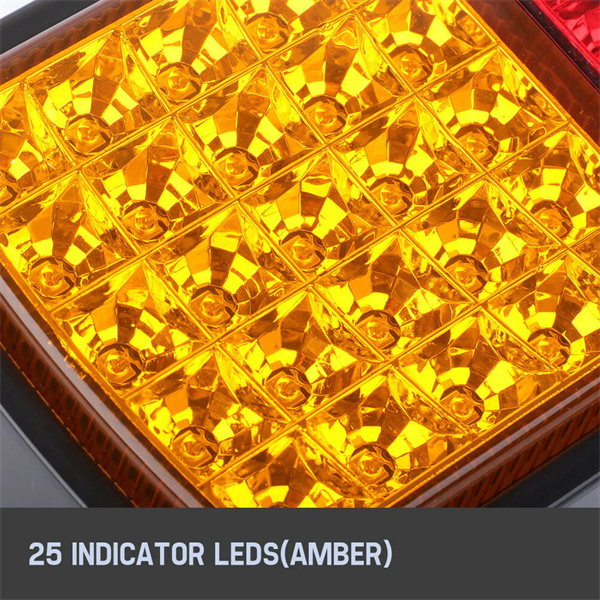 2x LED Tail Lights Stop Indicator Reverse 12V Ute Trailer Caravan Truck Boat ADR - 3 years warranty