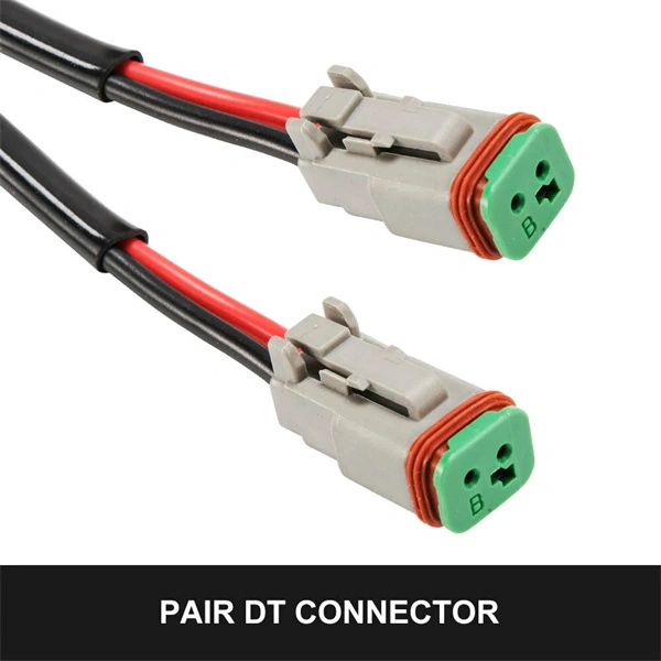 2 Way High Beam Wiring Loom Harness 12V 40A Relay Switch Kit Driving Light Bar - 1 Year Warranty