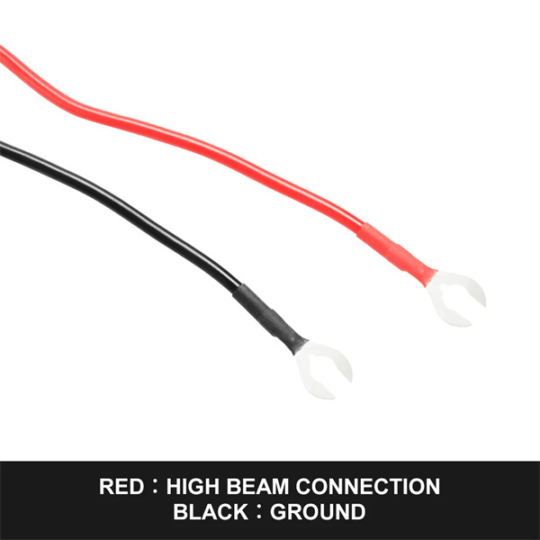 LED Wiring Loom Harness Kit W/ Rocker Switch Driving light Bar 12V 40A Relay -1 Year Warranty