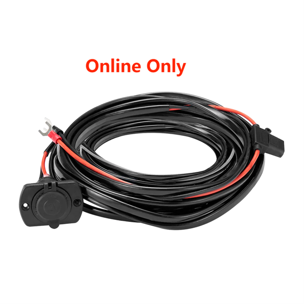 Atem Power 12V Fridge Wiring Kit 6M Cable DC Cig Plug In-line Fuse For 4x4 4WD - 2 years Warranty