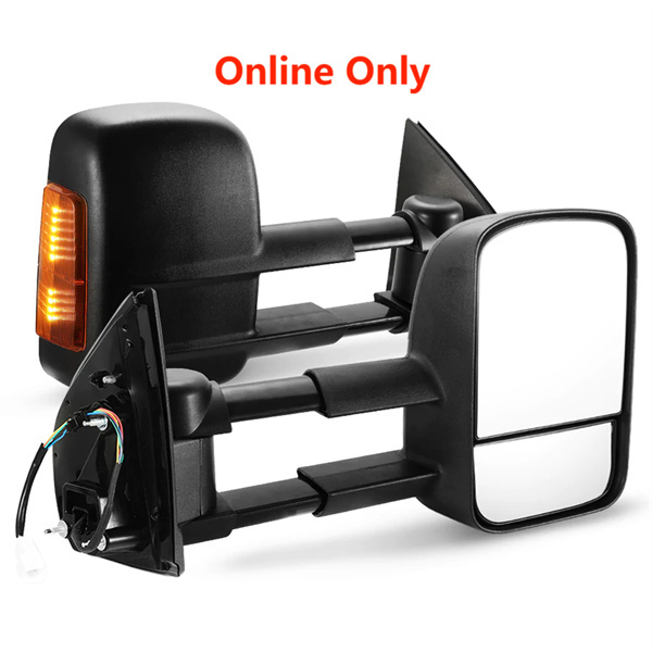 San Hima Extendable Towing Mirrors for Isuzu D-MAX MY 2012-2019 - 3 Years Warranty