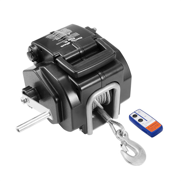 Fieryred 6500LBS 12V Electric Boat Winch Portable Detachable 3000KG ATV 4X4 4WD - 1 Year Warranty