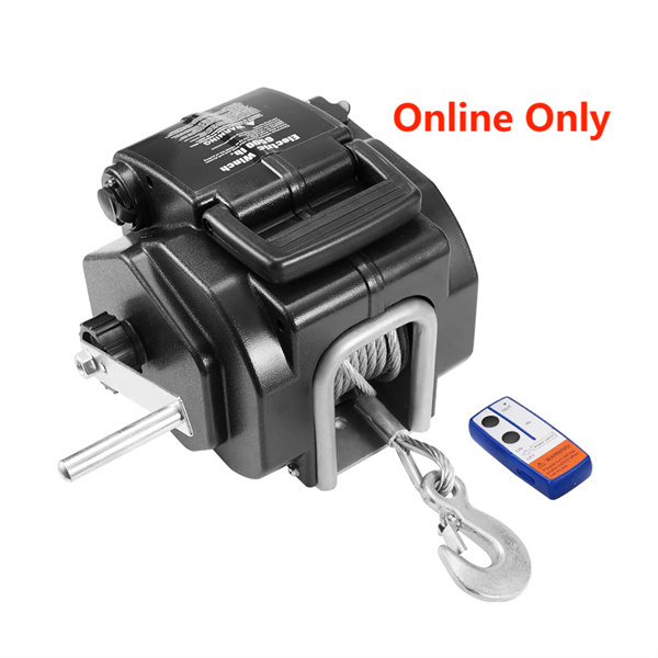 Fieryred 6500LBS 12V Electric Boat Winch Portable Detachable 3000KG ATV 4X4 4WD - 1 Year Warranty