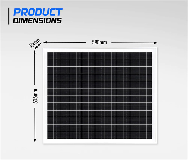 12V 120W Solar Panel Kit Mono Generator Caravan Camping Power Battery Charging