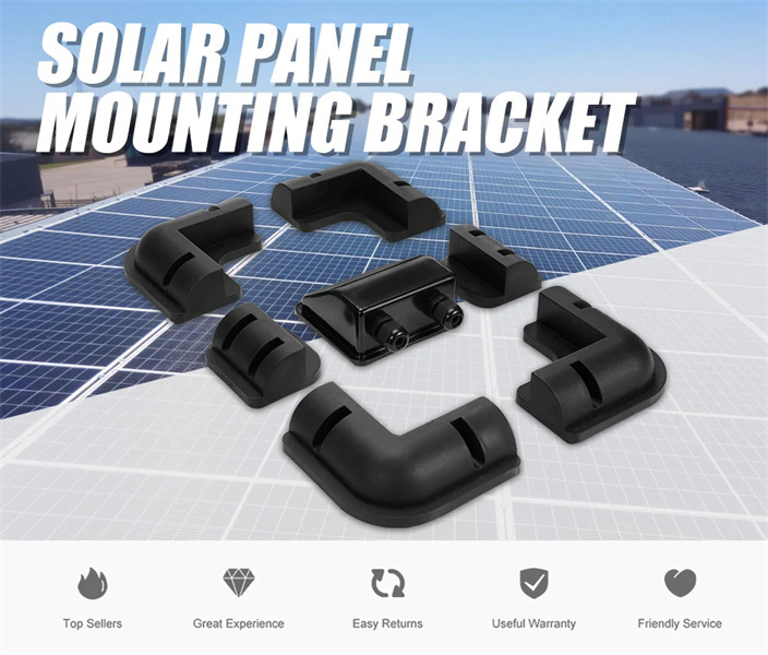Atem Power Solar Panel Corner Mounting Brackets Roof Mount 7PCS