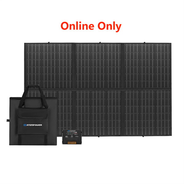 Atem Power 12V 300W Folding Solar Mat Flexible Blanket Solar Panel Kit