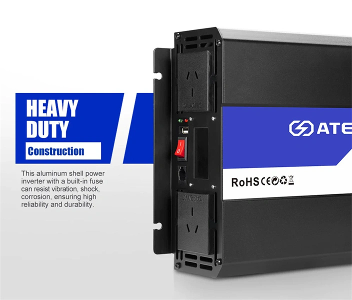 Atem Power 12V to 240V 3000W/6000W Pure Sine Wave Power Inverter