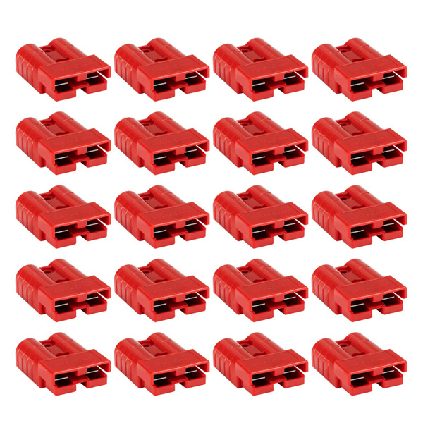 Atem Power 20Pcs Anderson Style Plug Connectors 50 AMP 6AWG DC Power Tool 12-24V