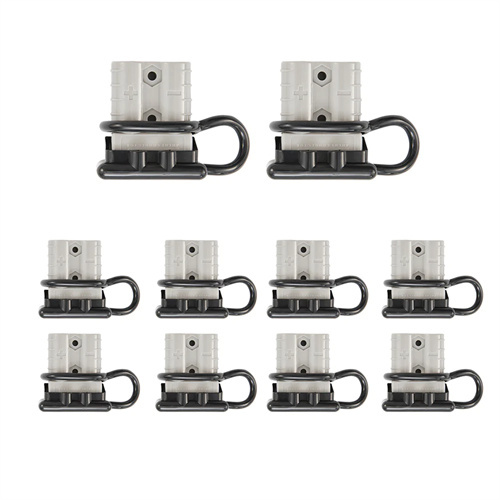 10x Anderson Cover Style Plug 50 Amp with Dust Cap 12-24V 6AWG DC Connector - 3 Years Warranty