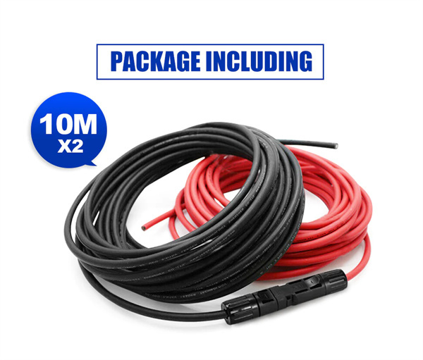 Atem Power 2x 10m Extension Cable Wire 6mm² - 2 Years Warranty