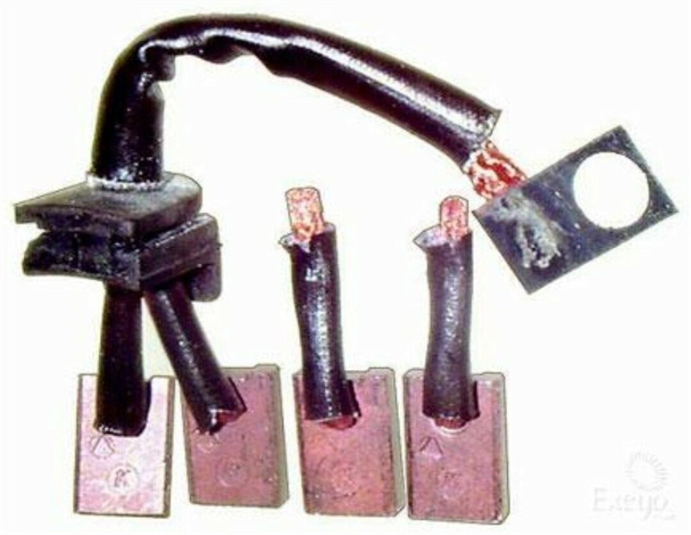 Mitsubishi Starter Motor Brushes 12V L18 x T4.5 x W12mm Positive