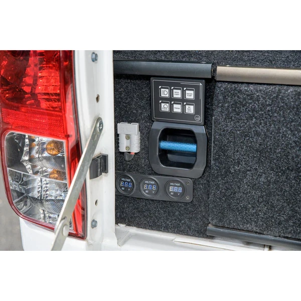 Drivetech 4X4 6-Way Touch Switch Panel with Bluetooth Control