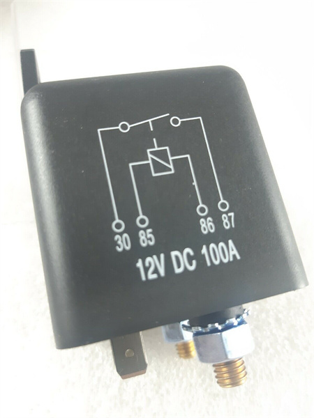 Heavy Duty 100 Amp Relay 12 Volt - Blade & Stud Terminals- NO Contacts