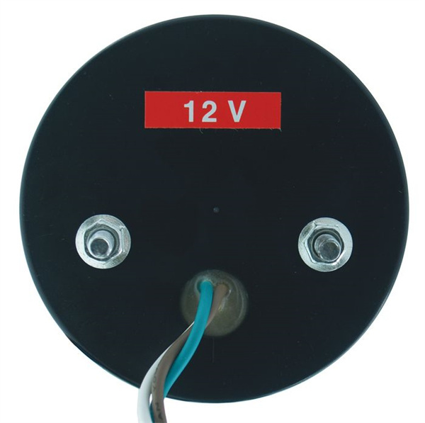 LV LED Bull Bar Indicator Light Round Clear Lens 12v 80 x 41mm 2pc