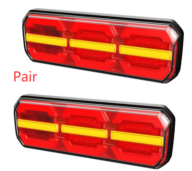 LED Combination Tail Light Sequential Indicator 10 – 30v (Pair) - 2 Years warranty