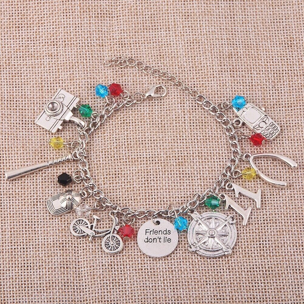 New Stranger Things Keyring, Stranger Things Keychain, Bracelet Stranger Things