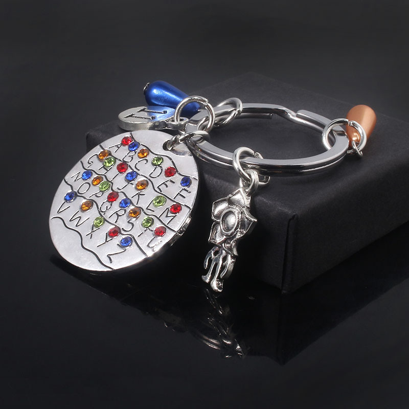 New Stranger Things Keyring, Stranger Things Keychain, Bracelet Stranger Things