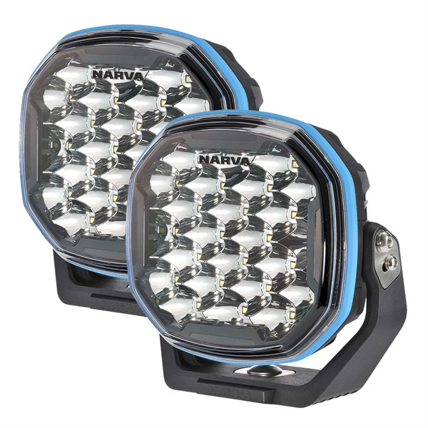 Narva Pair EX2 7 Inch LED Driving Light 12V/24V - 7 Years Warranty