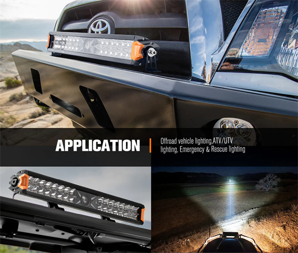 Lightfox Rigel Series 22inch LED Light Bar 1 Lux @ 1,016m IP68 9,650 Lumens - 5 Years Warranty