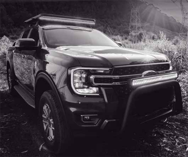 Hella 40 inch Double Row Curved Light Bar Combo Beam 10-30V 5700K IP69K Black Magic Tough