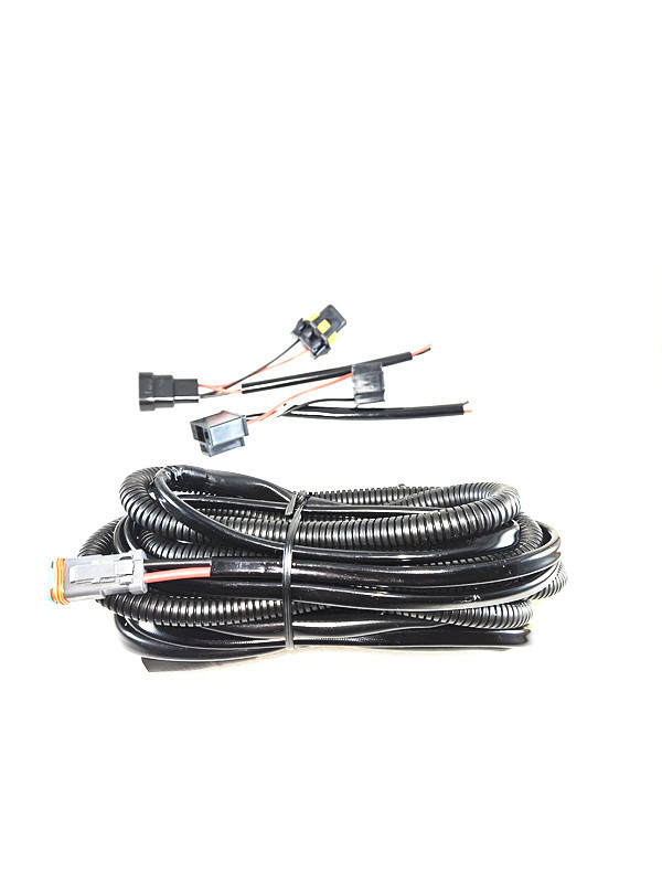 LED Driving Lights Wire Harness Loom Kits suit Light Bars or Spot Lights