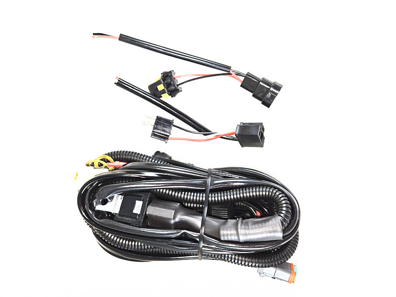 LED Driving Lights Wire Harness Loom Kits suit Light Bars or Spot Lights